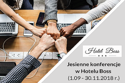 Jesienne konferencje w Hotelu Boss