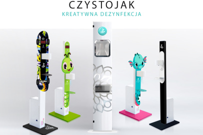 Można nawet spersonalizować stojak do dezynfekcji rąk w hotelu? Odpowiadamy: MOŻNA!