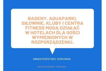 Czy baseny w hotelach mogą działać? Mamy odpowiedź Ministerstwa Zdrowia