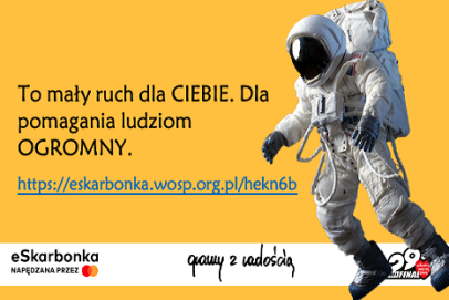 Wesprzyj WOŚP dzięki wirtualnej puszce!