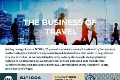 ASSOCIATION NEWS - 20% mniej podróży służbowych według Accoru